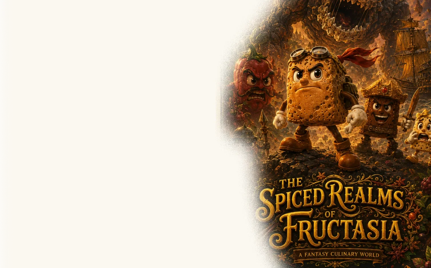 Spiced Realms of Fructasia project artwork